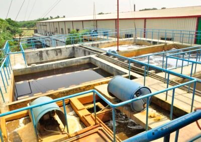 ETP: To maintain a sustainable environment we are operating a modern ETP having capacity of 40m3/hr. In our ETP we are keeping all parameters as per DOE requirements.